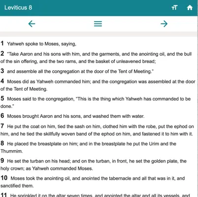 New American Standard Bible android App screenshot 0